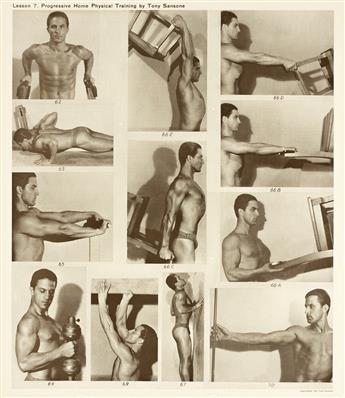 (TONY SANSONE) Progressive Home Physical Training by Tony Sansone.